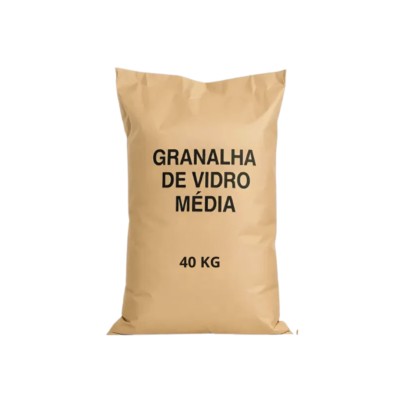 Microesfera de Vidro Jateamento 40kg Média